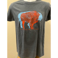 Double Exposure Bison Frosted Navy Tee