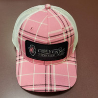 CFD Pink Plaid Trucker