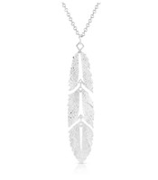 Freedom Feather American Made Necklace