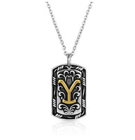 Yellowstone Strong Dog Tag Necklace