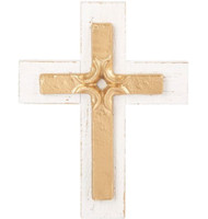 Layered Cross Wall Decor