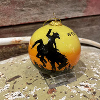 Rodeo Sunset Cowboy Ornament