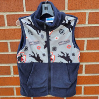 CFD Rough Stock Fleece Vest