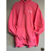 Pink Circle Back Hoodie