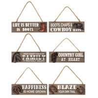 Boots & Barn - Hanging Signs