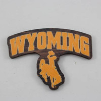 Wood Bronco Magnet