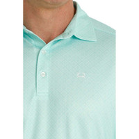 Mint print Arena Flex Polo