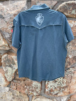 BLUE S/S CAMP SHIRT