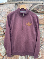 MAROON 1/4 ZIP