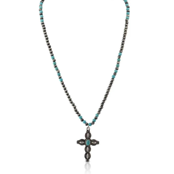 Faithful Expression Beaded Attitude Necklace