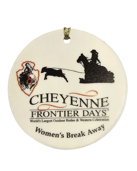 Ceramic Rodeo Event Ornaments