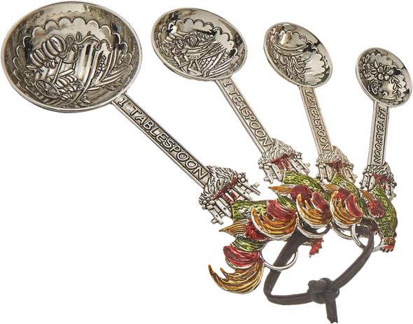 Rooster Measuring Spoon Set