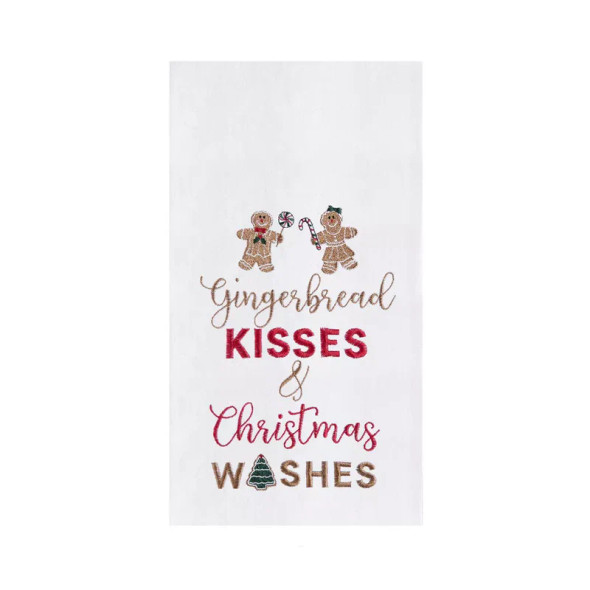 Gingerbread Kisses Kitchen Towel