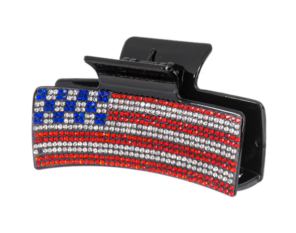 Patriotic Sparkle Hair Clip