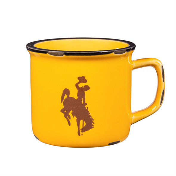 University of Wyoming Ceramic Camp Mug