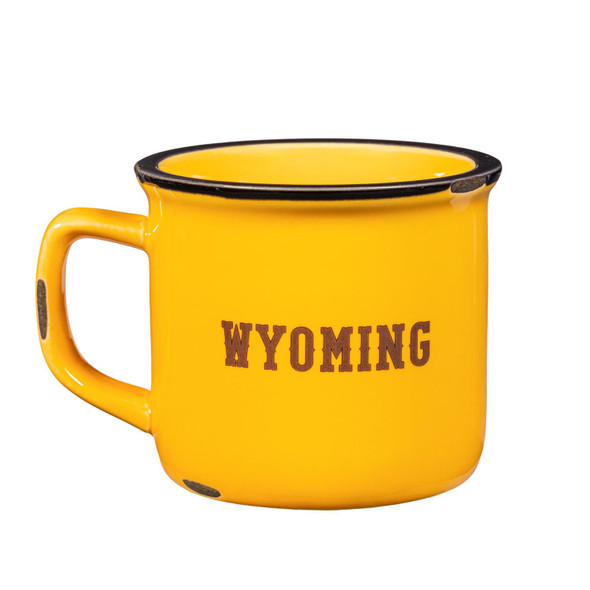 University of Wyoming Ceramic Camp Mug