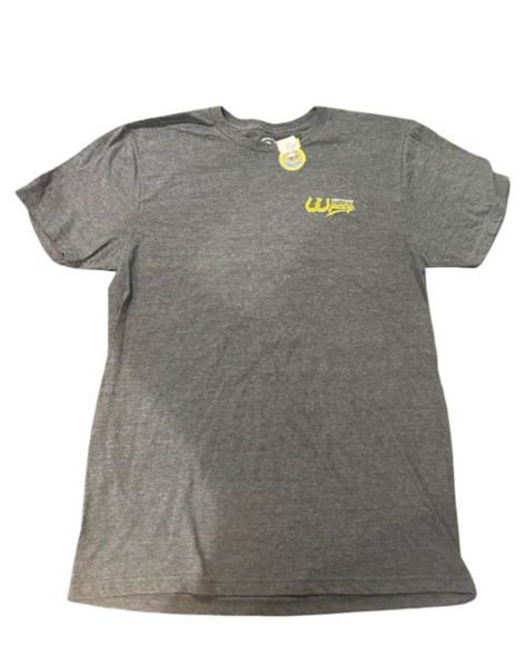 Gray Wyoming  Horse Shoe T-Shirt