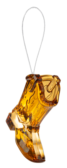 Western Boot Ornament