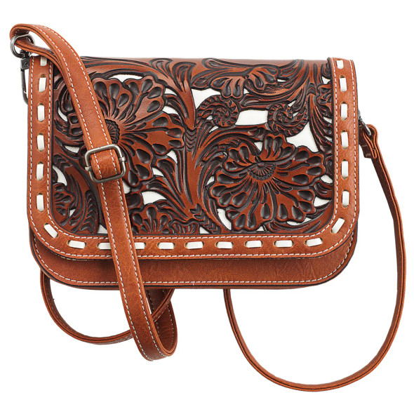 June Floral Filigree Crossbody Purse