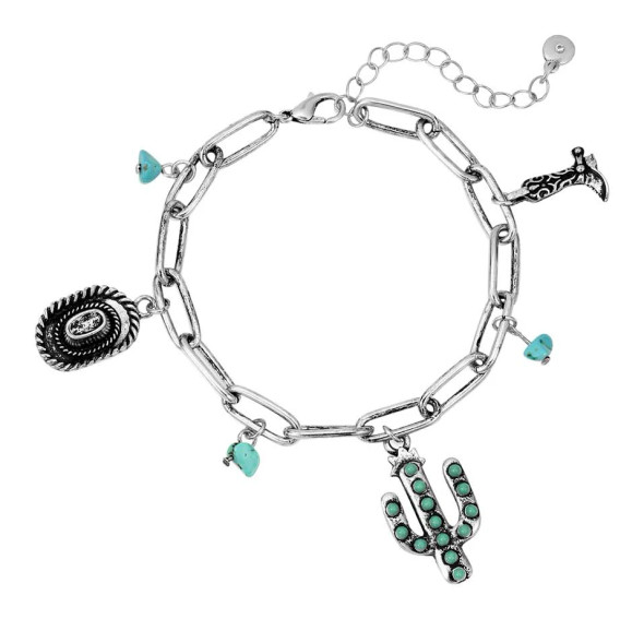 Cowgirl Charm Bracelet