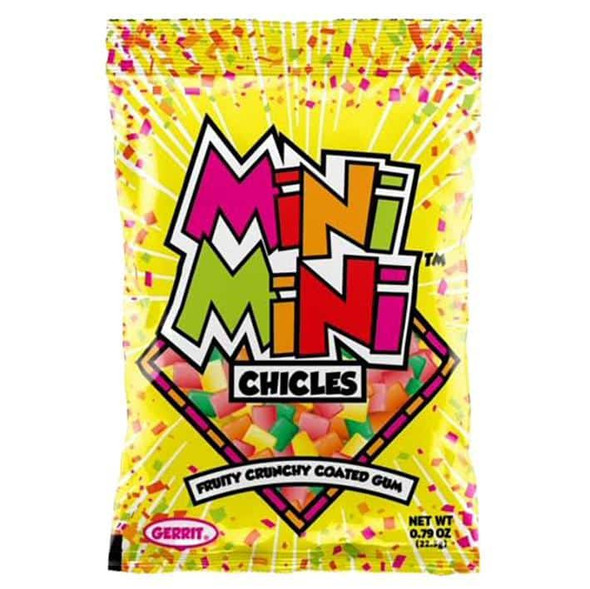 Mini Mini Chicles Fruit Chewing Gum