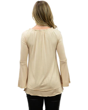 Stay Wild Horse Graphic Bell Sleeve Tunic