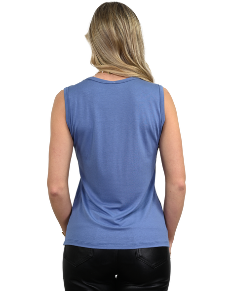 Blue Proud American Tank Top