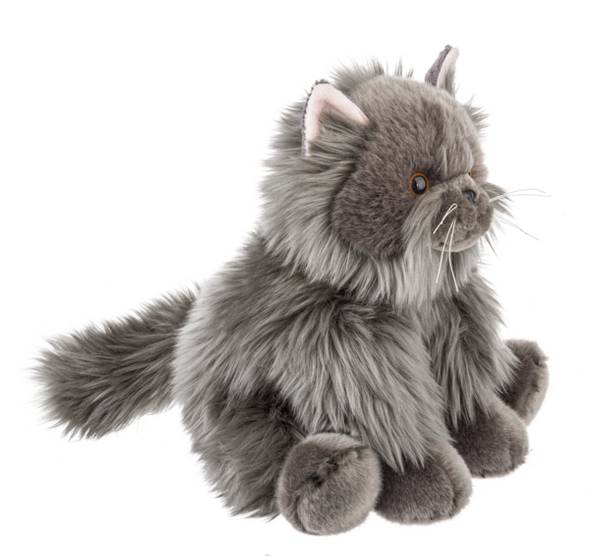 Grey Persian Cat Stuffed Animal