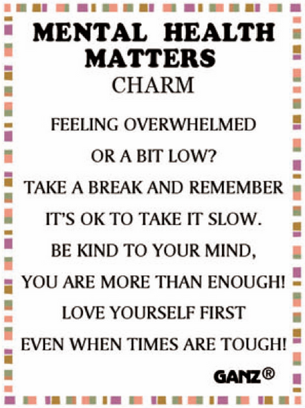 Mental Health Matters Spinning Charm