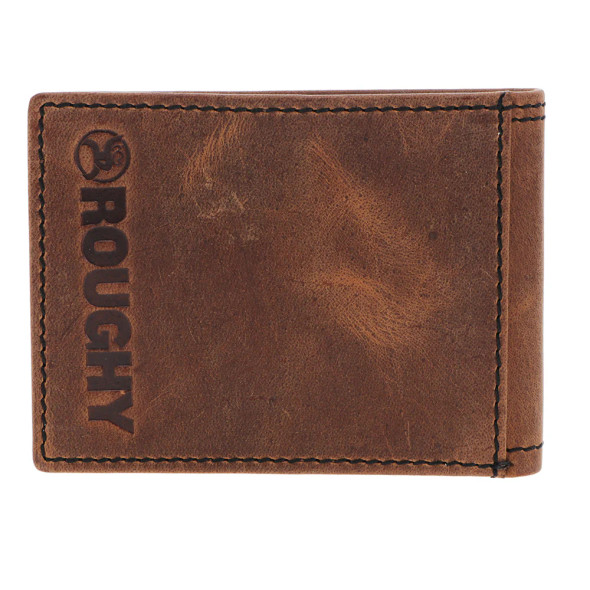 Brown Hawk Front Pocket Bifold Wallet