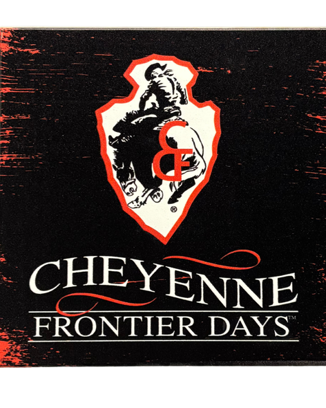 Cheyenne Wooden Sign