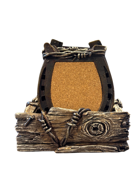 Horseshoe Coaster Set