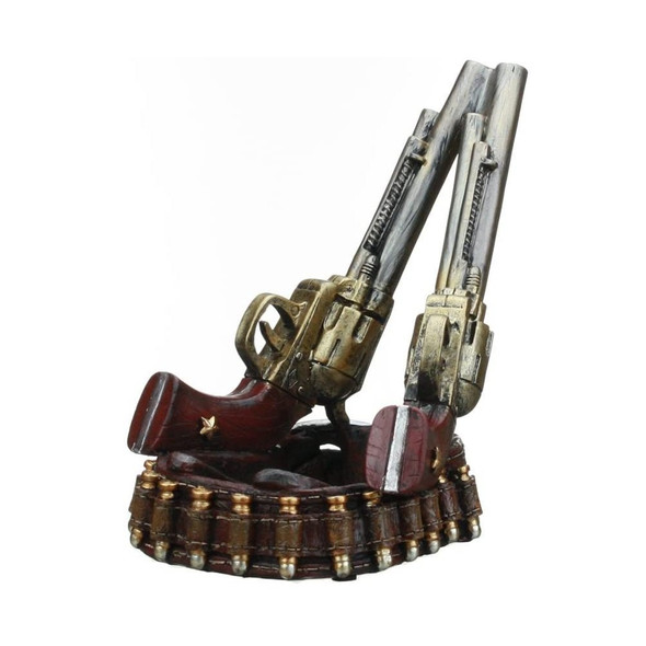Twin Pistol Wine Bottle Holder