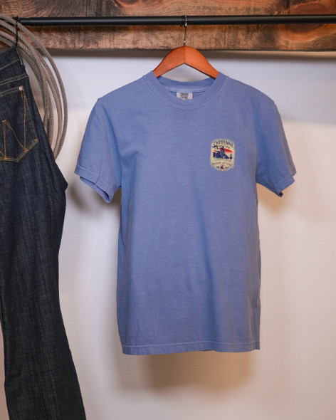 Blue Jean Kickin' Up Dust T-Shirt