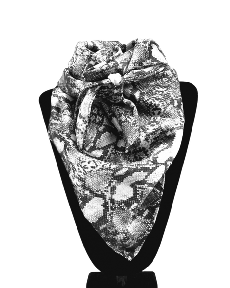 Snake Skin Wild Rag