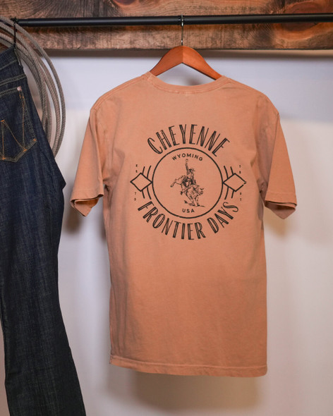 Tan Cheyenne Bull Rider T-Shirt