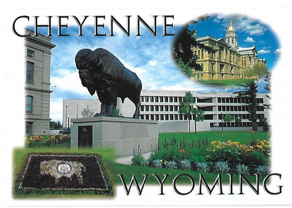 Wyoming State Capital Magnet