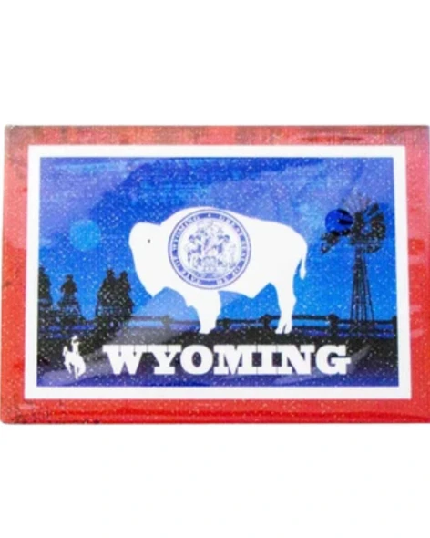 Wyoming Flag Magnet