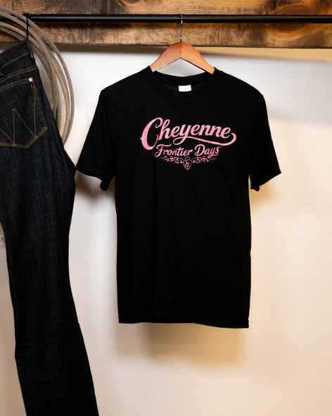 Black and Pink Cheyenne T-Shirt
