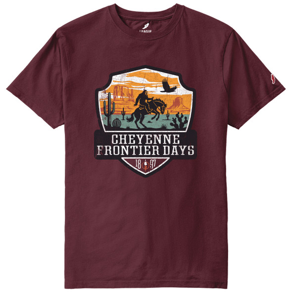 Maroon Cheyenne T-Shirt