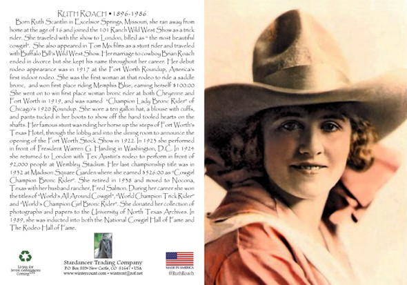 Ruth Roach Greeting Card