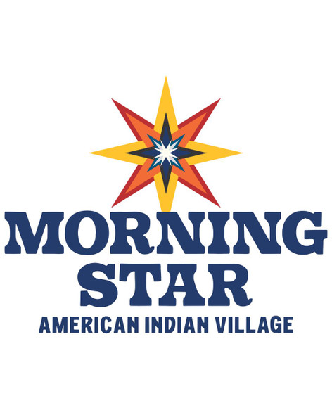 Large Morning Star American Indian Village Decal
