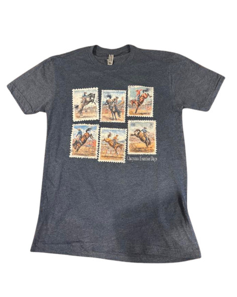Navy Saddle Bronc T-Shirt