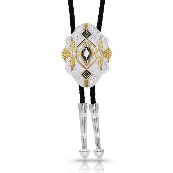 Southwest Scalloped Bolo Tie
