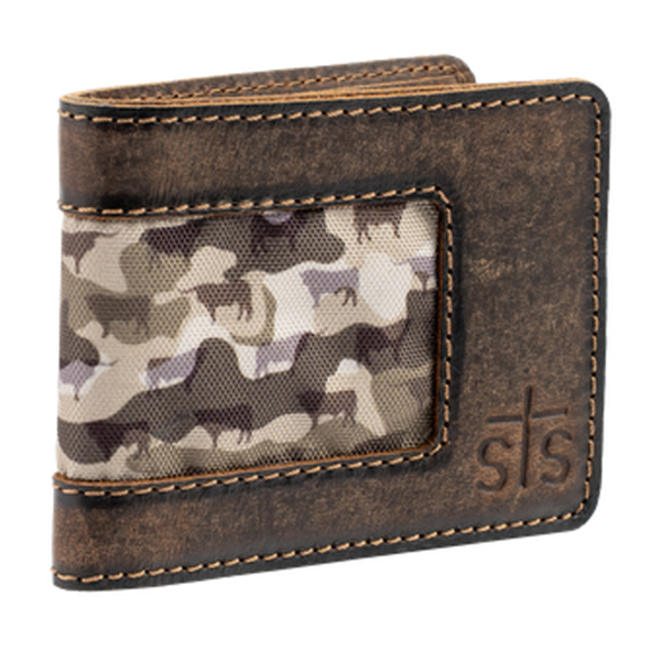 Bull Camo Bifold Wallet