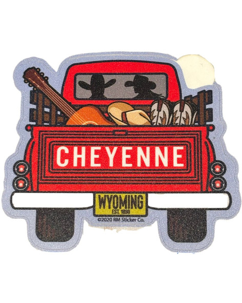 Cheyenne Wyoming Truck Decal