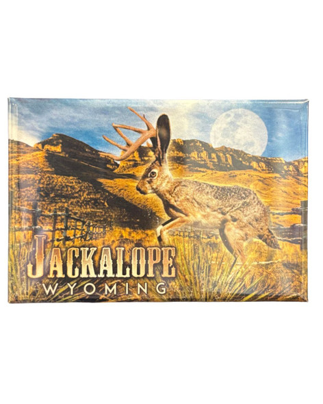 Wyoming Jackalope Magnet