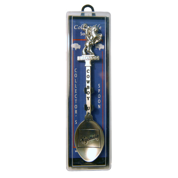 Wyoming Bronc Rider Spoon