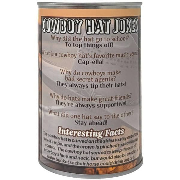 Canned Cowboy Hat