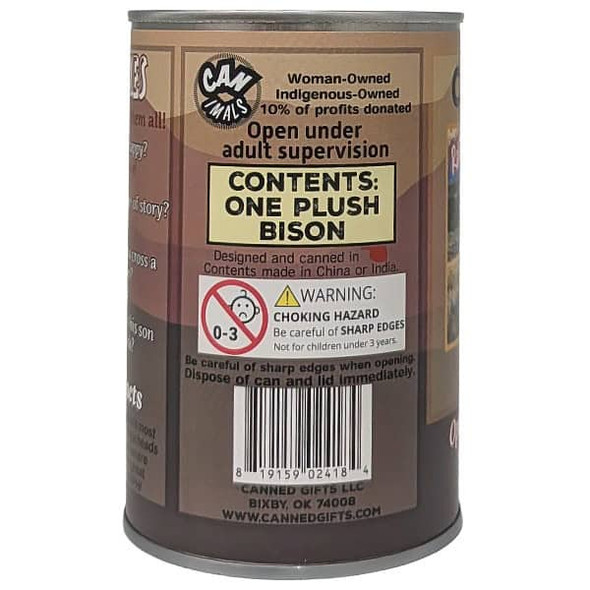 Canned Wyoming Bison